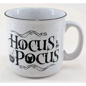 Disney Hocus Pocus Speckled Ceramic Camper Mug 20oz Halloween Coffee Cup